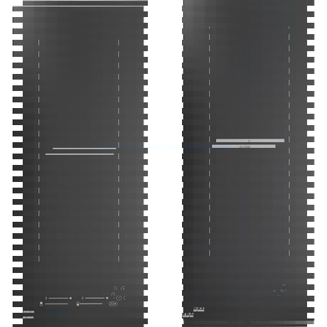 Plita incorporabila Franke Mythos FHMT 302 1 FLEXI INT, 2 zone inductie (1 Flexi), 38 x 52 cm, Touch Control, Sticla neagra